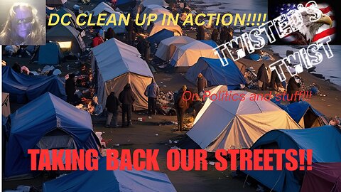 Trumps cleaning up the streets of DC, libs cry!
