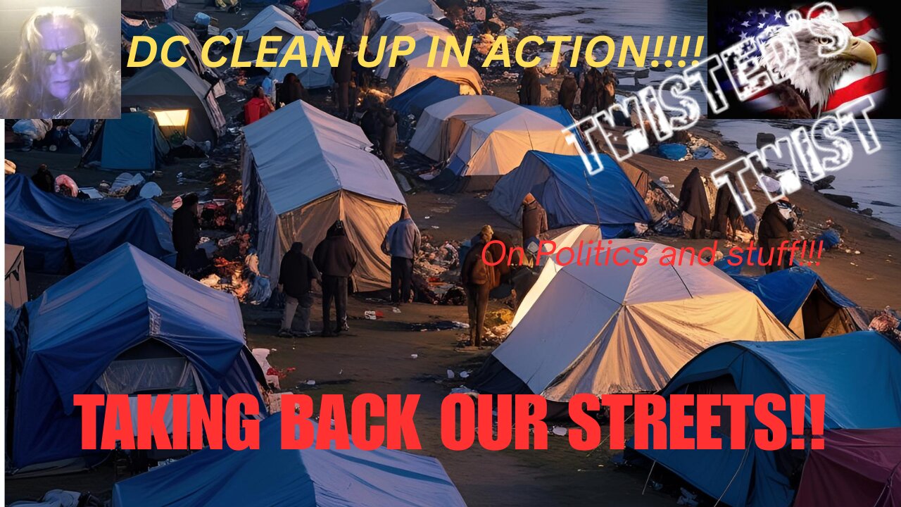 Trumps cleaning up the streets of DC, libs cry!