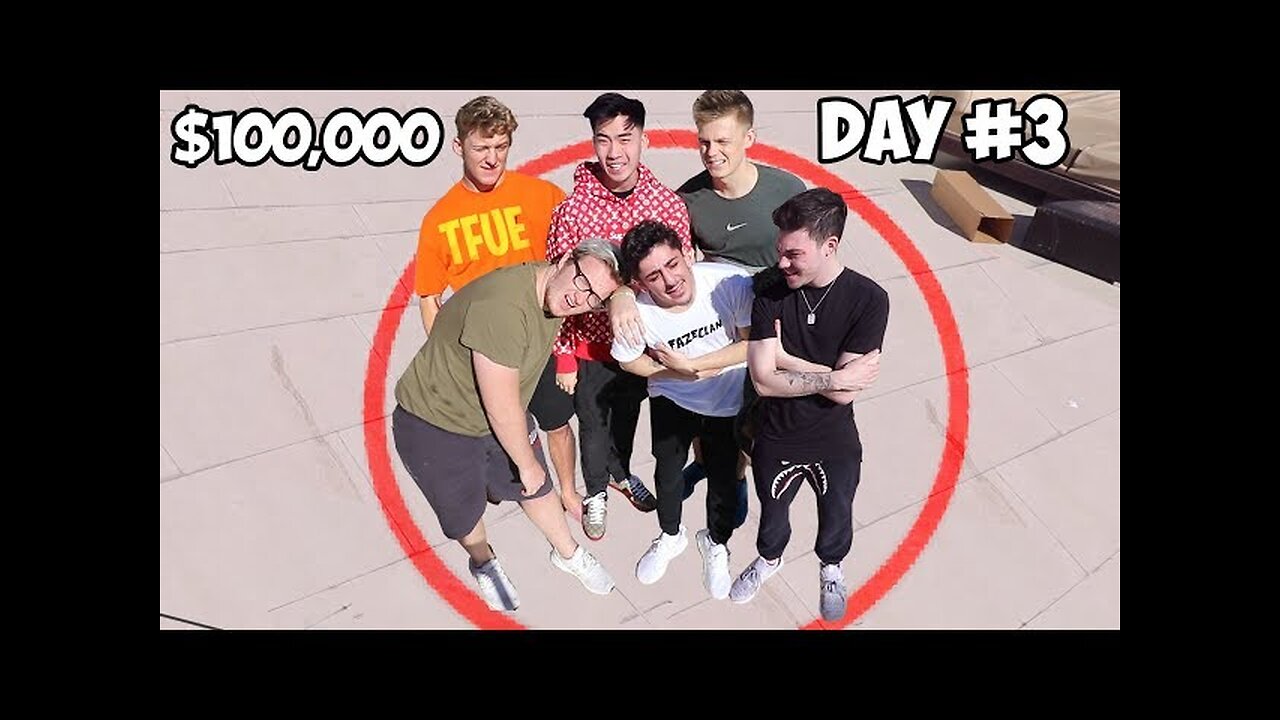 Last Youtuber To Leave Wins $100,000 - Challenge