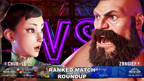 Kuya Kalbo SF6 Ranked Match Roundup. Chun Li Master Rank [Hori Fight Stick]