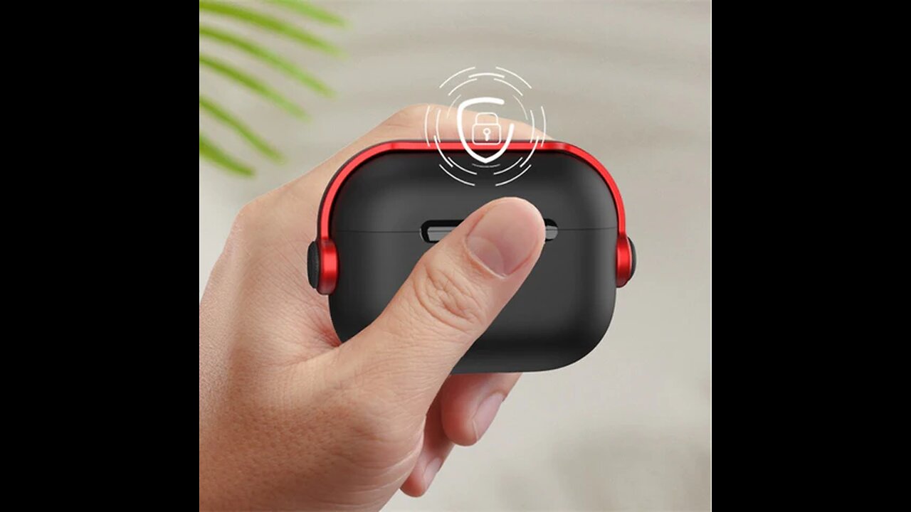 Creative Locking Bracket Style Anti-Drop Earphone Case
