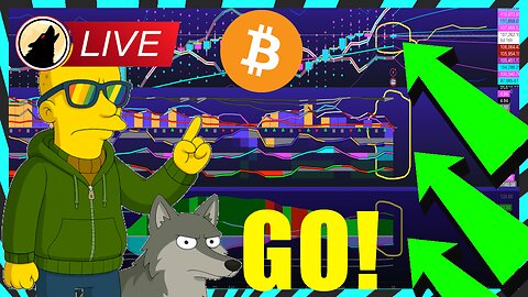 🐺 BREAKING! Despite War FUD, Bitcoin Set to GO! 🐺🚨LIVESTREAM🚨