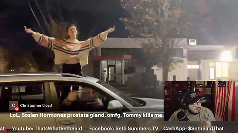 Drunk #Liberal #Girls Pull Up On #Tommy & Party At #Portland #ANTIFA #ICE #Protest