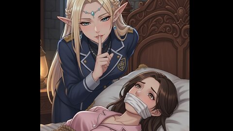 Monster Girl Academy: Handgagged, Tied Up and Gagged by Elves