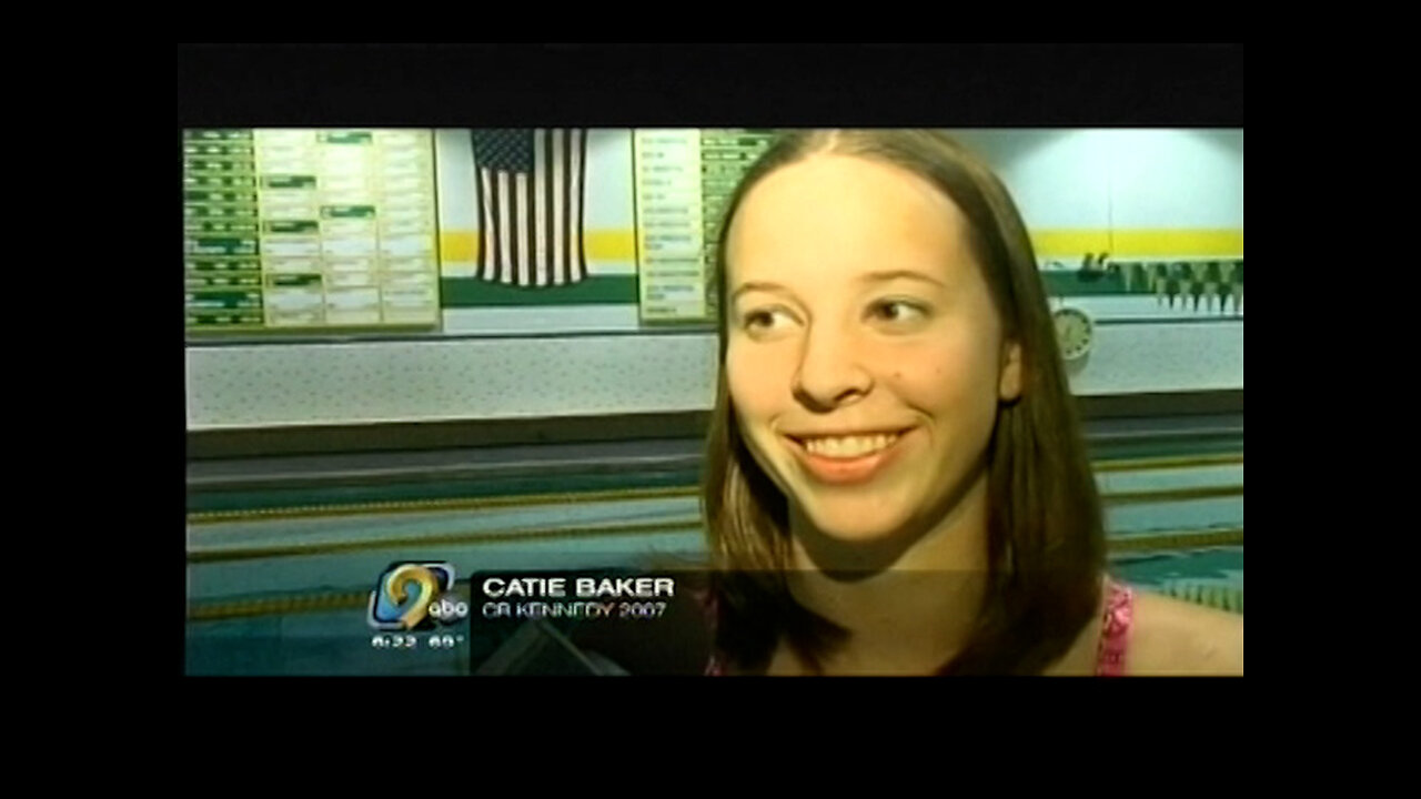 May 10, 2012 - DePauw University Swimmer Catie Baker Featured on KCRG