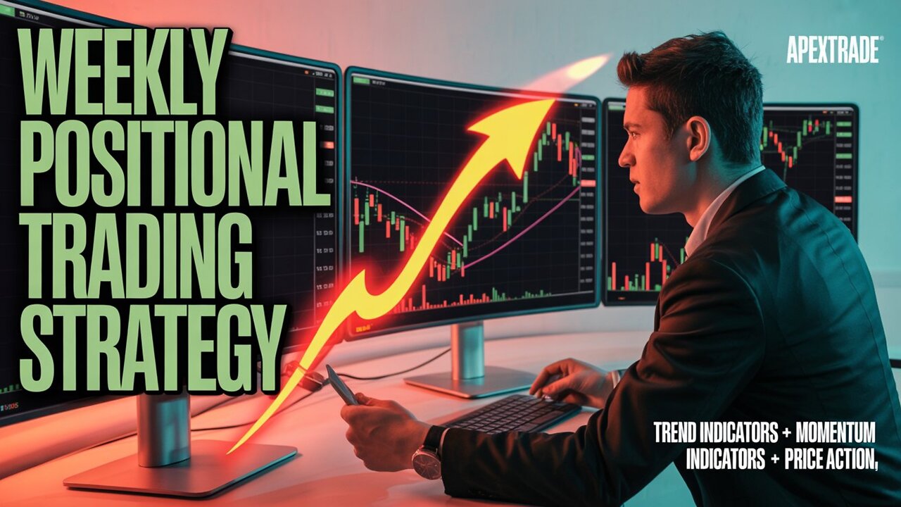 Weekly Positional Trading Strategy | Trend Indicators + Momentum Indicators + Price Action | ATR