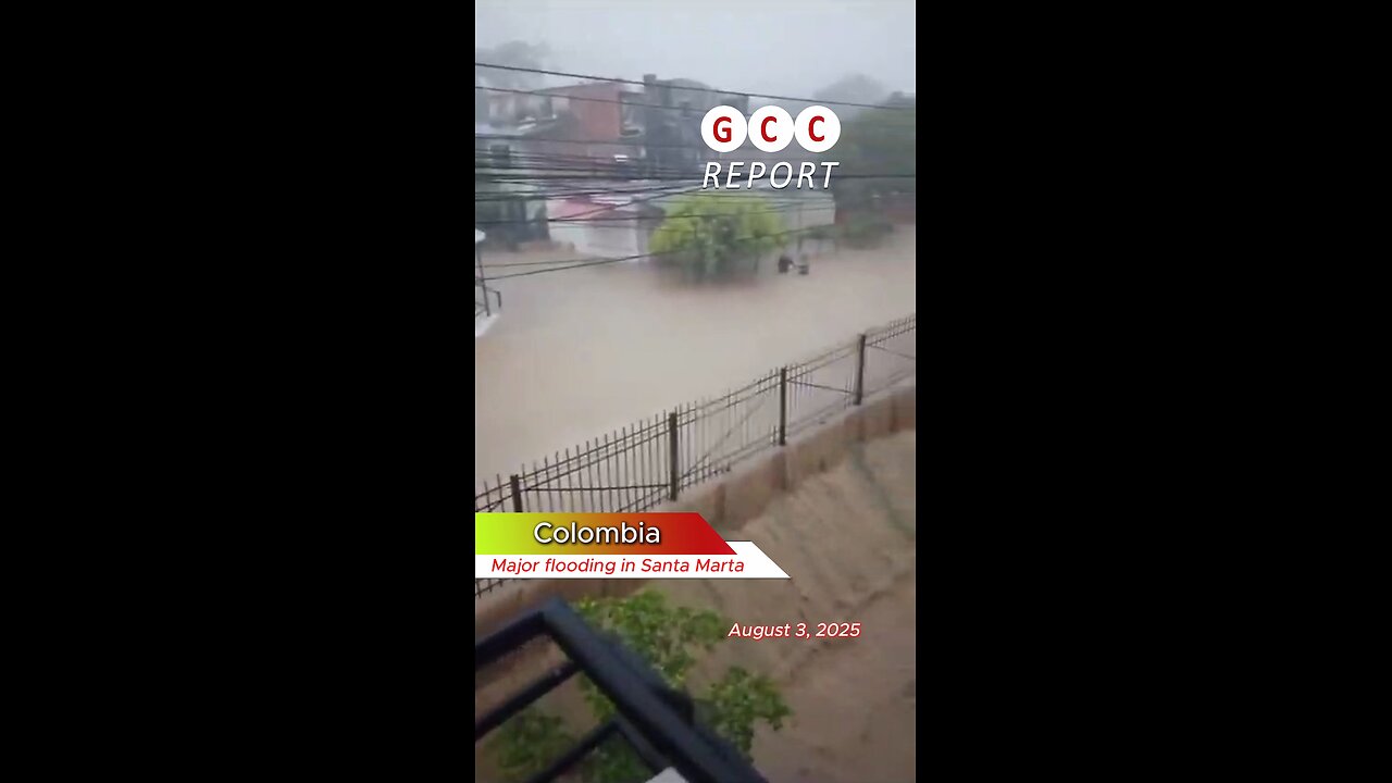 #Colombia #flood #SantaMarta #CaribbeanRegion #rainstorm #destruction #anomaly #climatechange