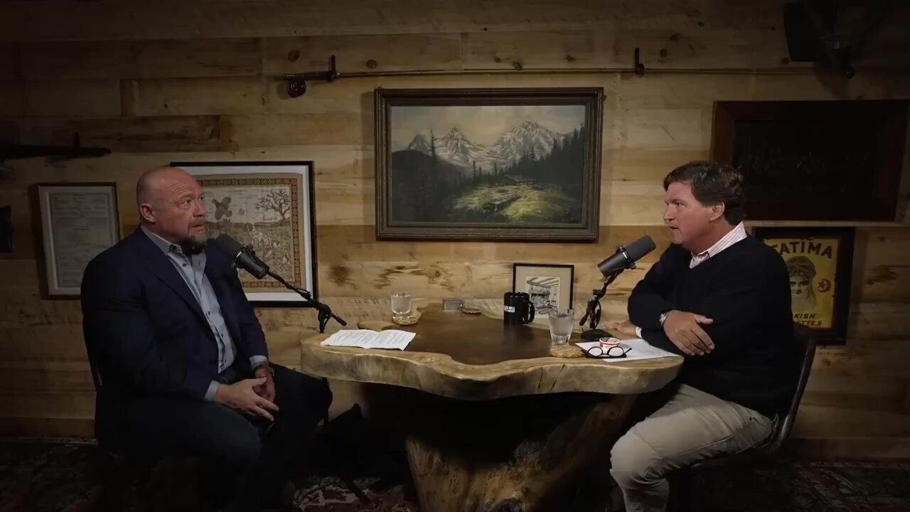 Tucker Carlson Show: Alex Jones Interview
