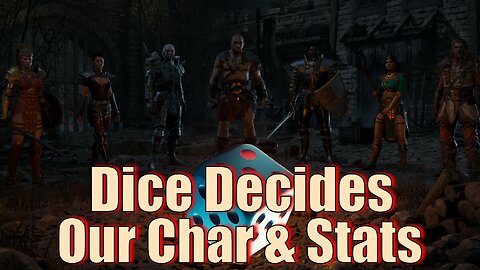 🔴Live - Diablo 2 Resurrected Hardcore: Dice Deciding Our Fate! (Duo Class & Stats Roulette!)