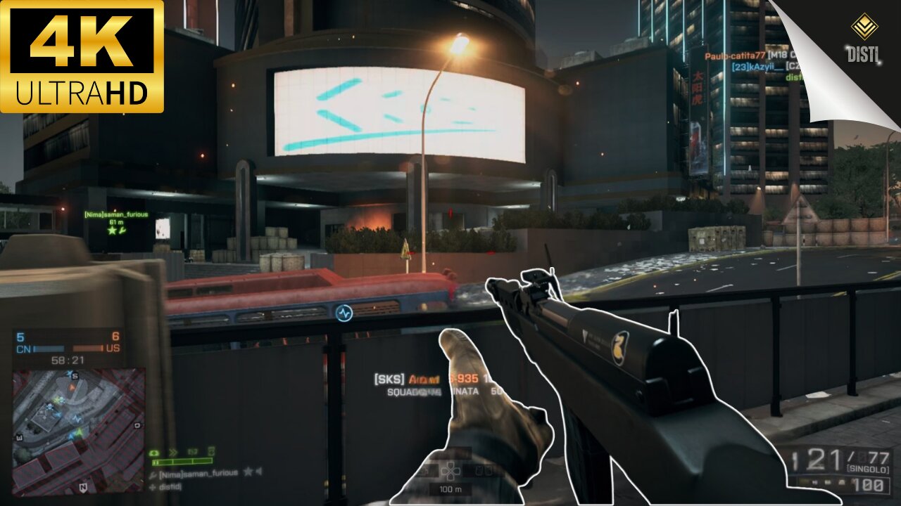 Battlefield 4: Team Deathmatch Gameplay 4K 60FPS HDR (No Commentary)