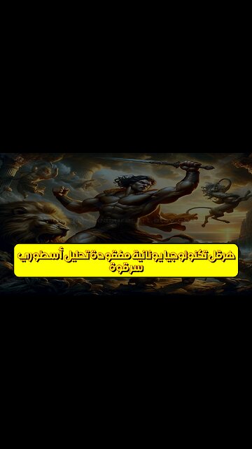 سرّ قوّة هرقل: تكنولوجيا يونانية مفقودة؟ تحليل أسطوري #تاريخ #أساطير #تحليل