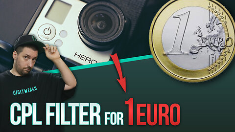 How I made a DIY Polarizing filter for GoPro Hero3