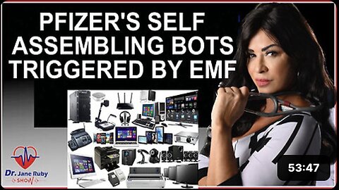 "EMF-Triggered Self-Assembling Bots by Pfizer"
