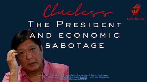 Clueless: The president and economic sabotage