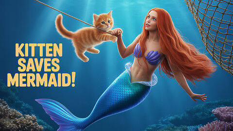 Kitten save marmaid