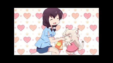 Feeding a cute Neko - Shi