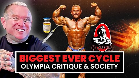 Lee Priest: Biggest Ever Cycle, Olympia Critique & Societal Issues