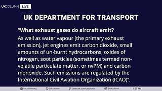 Chemtrails: “Dripping With Science” - UK Column News