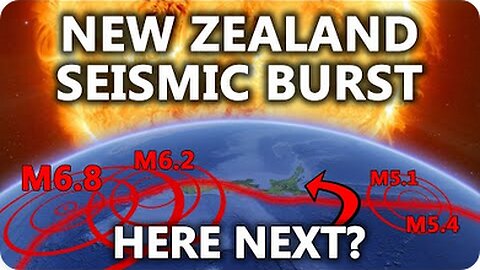 Earthquakes Explode Around New Zealand! 💥 Will The Entire Fault Rupture?