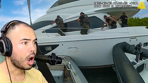 Dario reacts Midwest Safety | Large Police Response to Stolen $3,000,000 Yacht