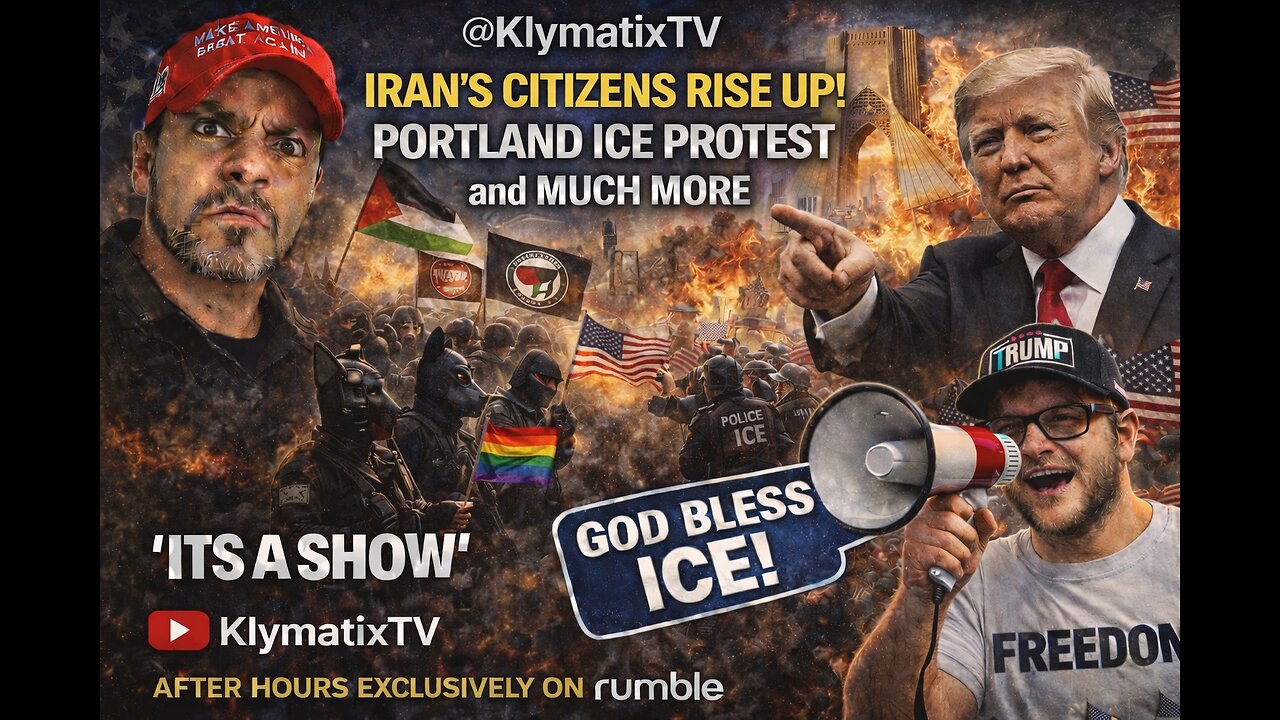 LIVE - ITS A SHOW! - BABY TRUMP RETURNS, IRAN, MINNESOTA, PORTLAND AND MUCH MORE