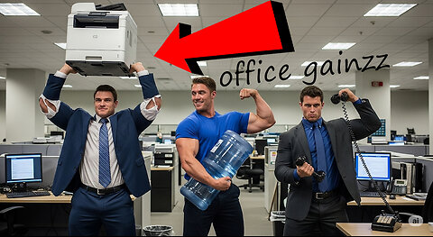 💪 Gym Bros Take Over the Office & Science Labs! | AI Compilation 😂