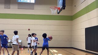 Blasian Babies Brother's 2025 YMCA Youth Basketball Team Double Header Win While Outnumbered, Part 1