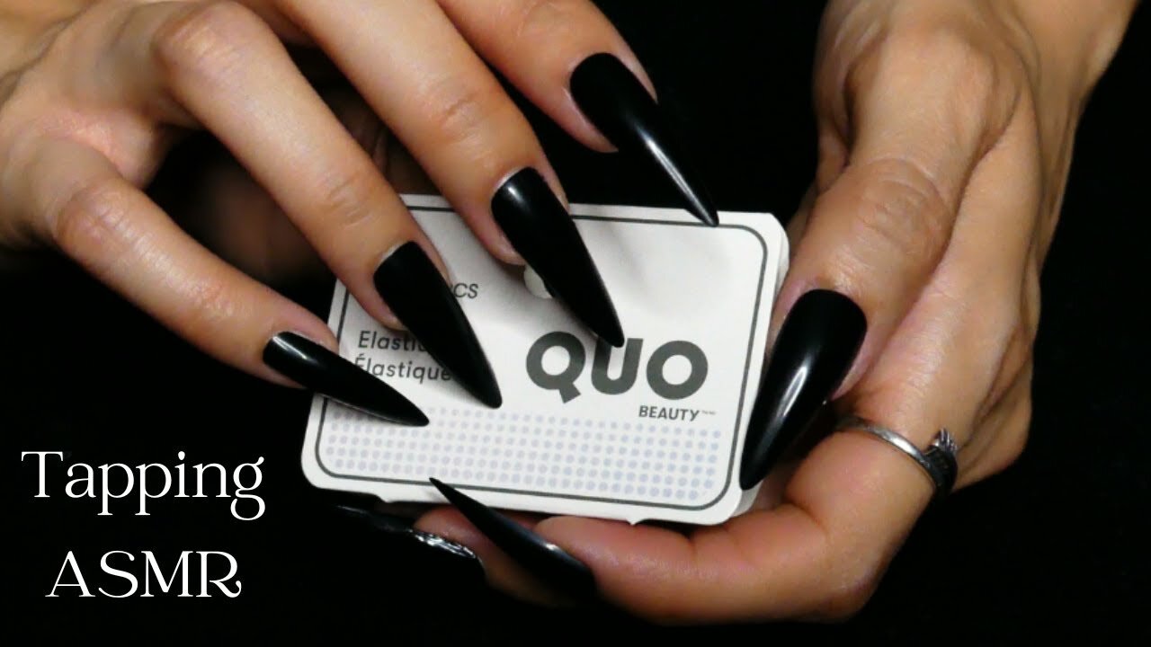 ASMR Tapping Tags (no talking, scratchy tapping)