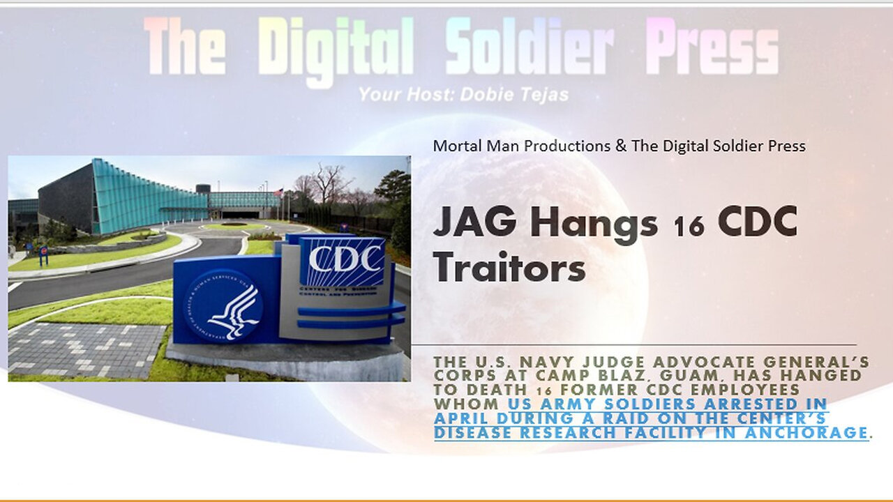JAG Hangs 16 CDC Traitors in GUAM