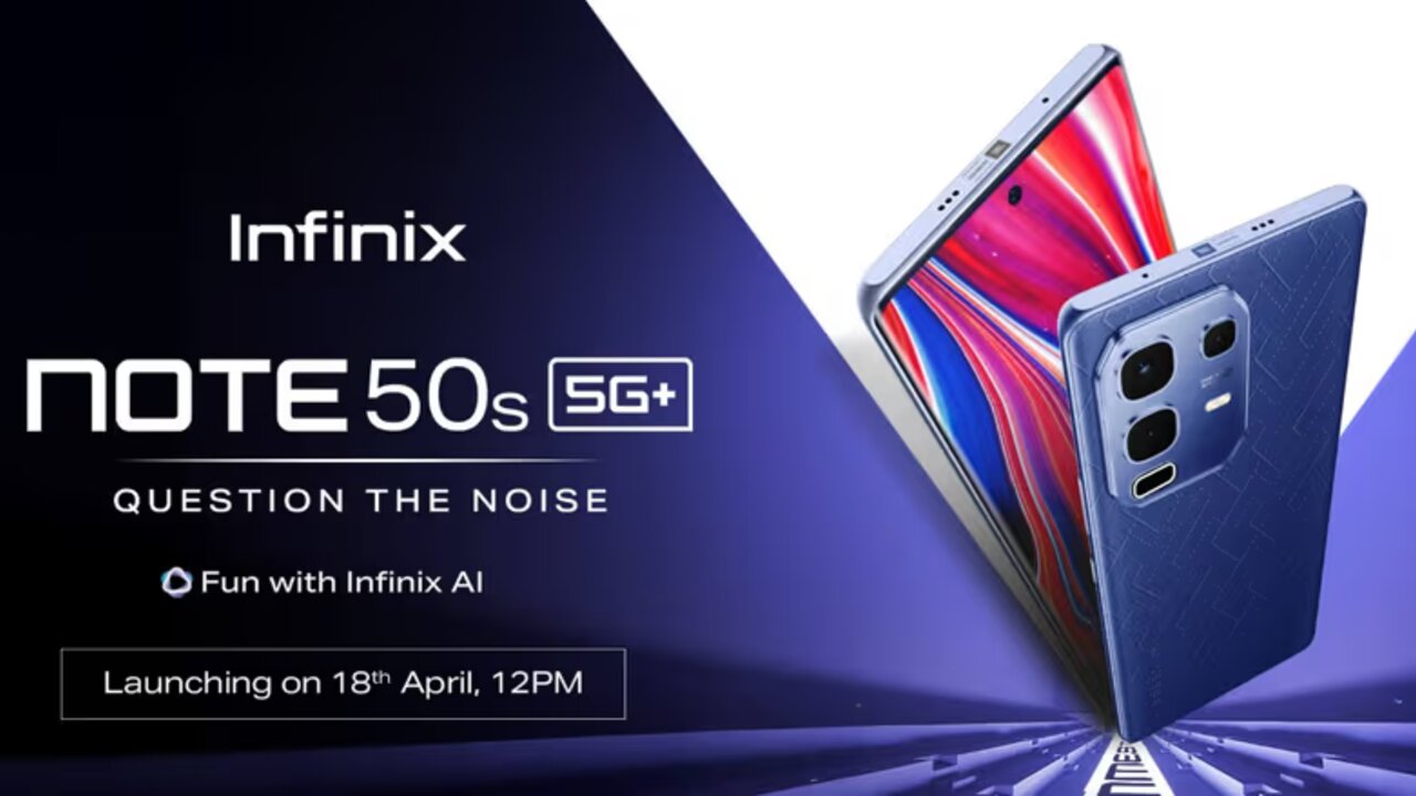 Infinix Note 50s 5G+ Launching soon
