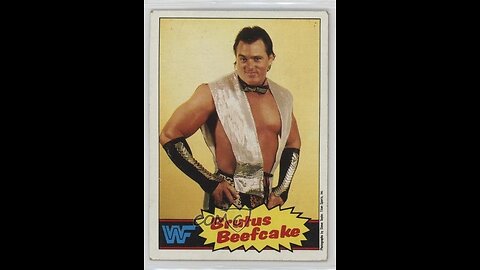 July 1989 wwf magazine-photos of Brutus beefcake on brother love show