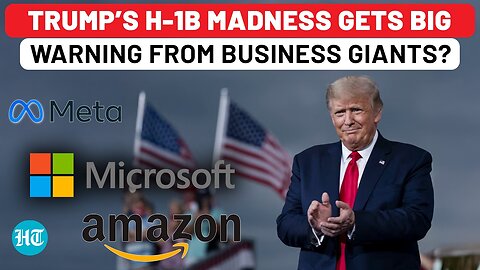 Trump Thinks He’s Saving America, Tech Giants Disagree? US Chamber of Commerce Raises H-1B Concerns