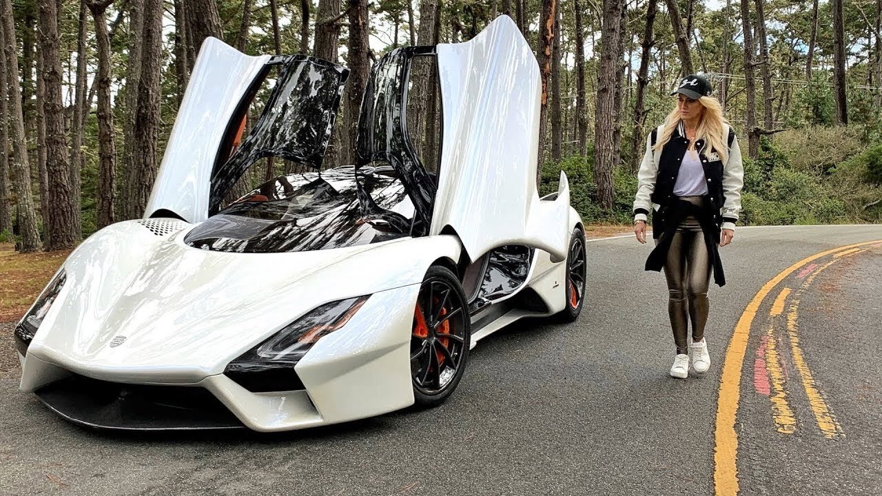 Glass Floor Car from the Future!