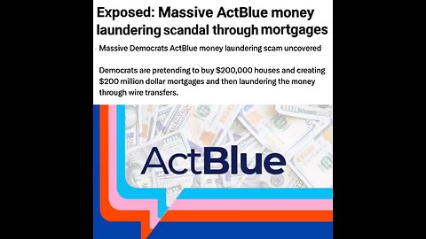 NEW, MASSIVE: DEMOCRAT ACTBLUE CORRUPTION EXPOSED