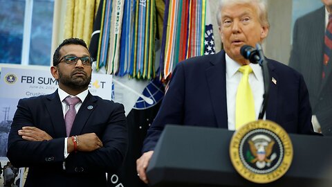 Trump Holds Emergency Event With Kash Patel In Oval Office — Massive Arrests