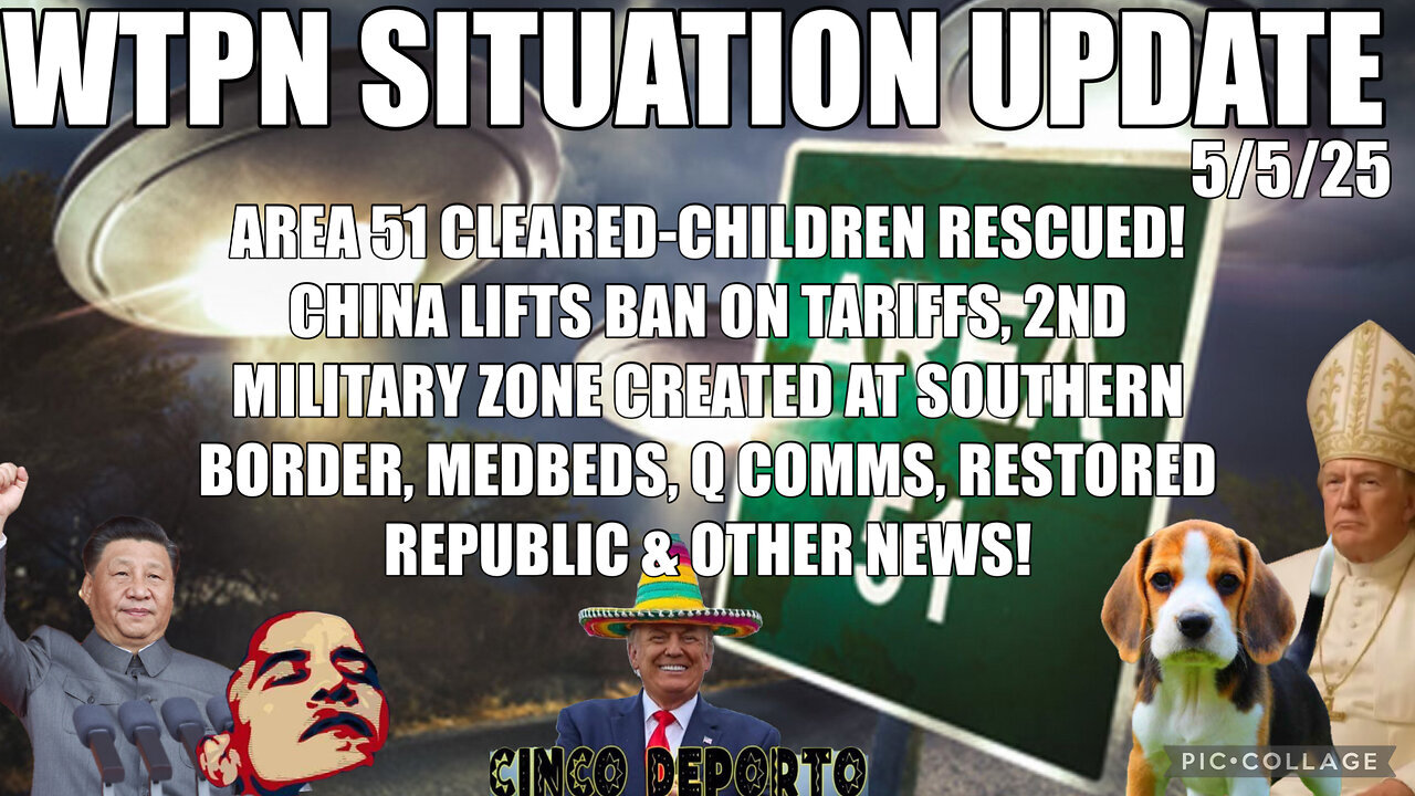 WTPN ~ Judy Byington ~ Situation Update ~ 5-5-25 ~ Trump Return ~ Restored Republic via a GCR
