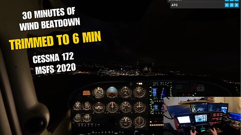 🌪️ Brutal WIND Flight 🌌 Bratislava 🇸🇰 ➤ Piešťany 🇸🇰 | MSFS 2020 | Missed Runway Landing!