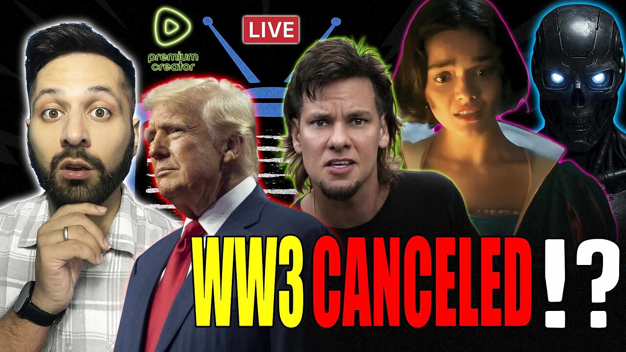 Trump CANCELS WW3, Influencers Crash Out, and AI Discriminates Against White People.