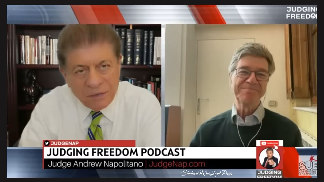 Judge Napolitano - Prof. Jeffrey Sachs : CIA Running Killing Fields.