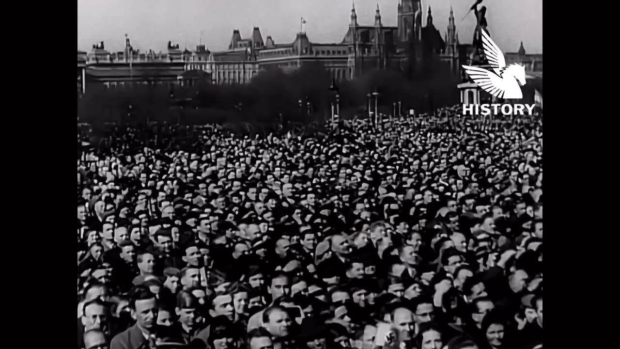 【日本語字幕】ヒトラー オーストリア併合宣言演説 - Hitler Speech in Vienna Annexation of Austria