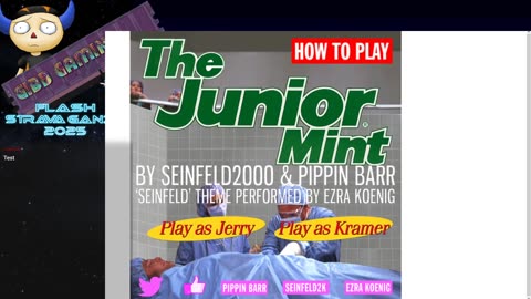 Flashstravaganza 2025 - Confused Travolta Clicker, Junior Mint & Skull Kid