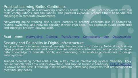 Why Networking Training is Essential in the Digital Infrastructure Era