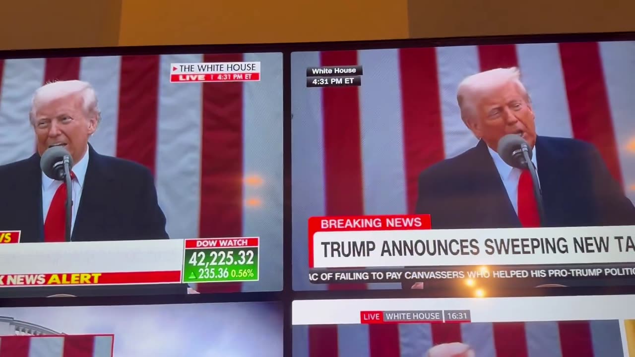 CNN caught making Trump's skin look more orange than really is