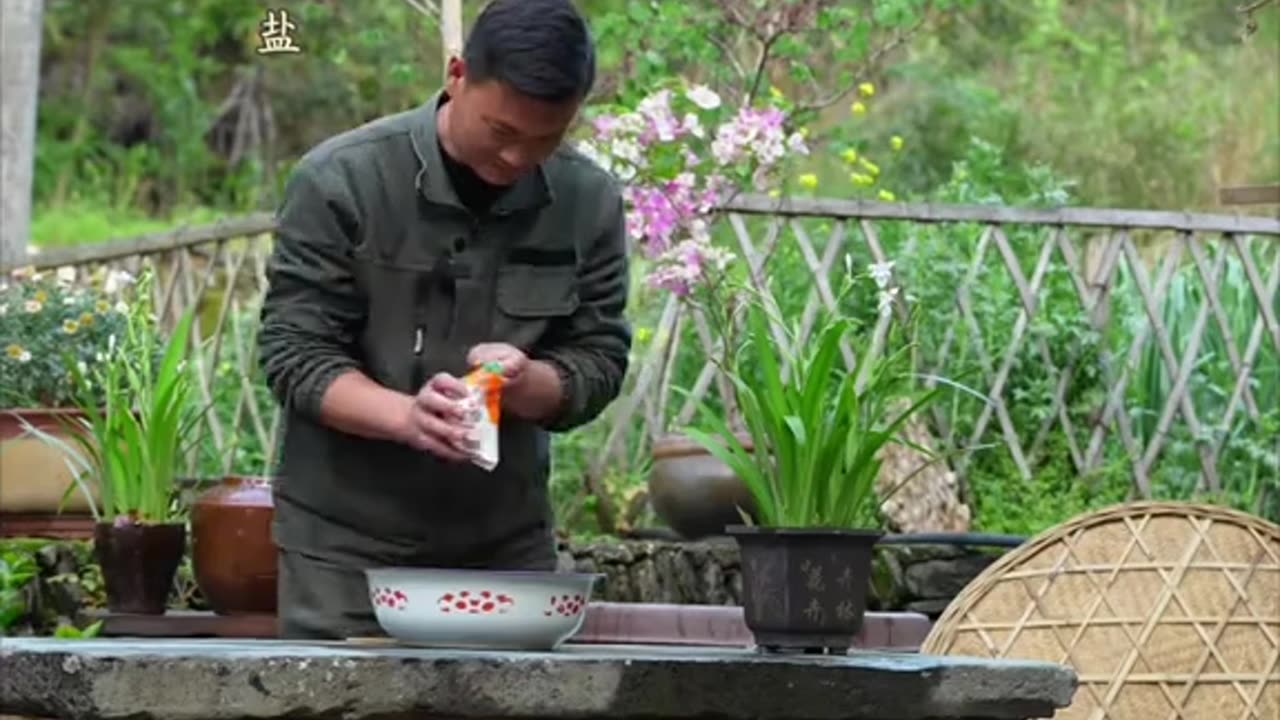 Cooking flowers into delicious dishes