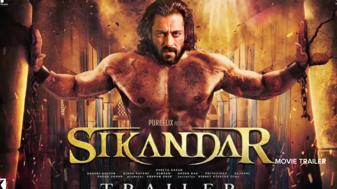 SIKANDAR Sikandar Official Trailer | Salman Khan, Rashmika Mandanna | Eid 2025