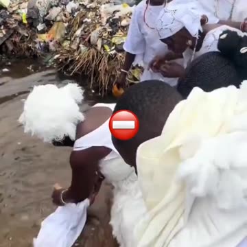 The water doesn't look very clean.