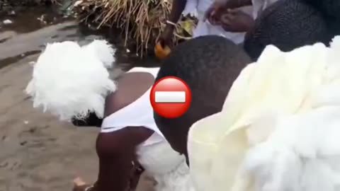 The water doesn't look very clean.