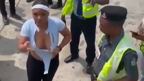 Woman kicked off plane after attacking crew member