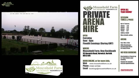 Mousehold Farm All Weather Riding arena