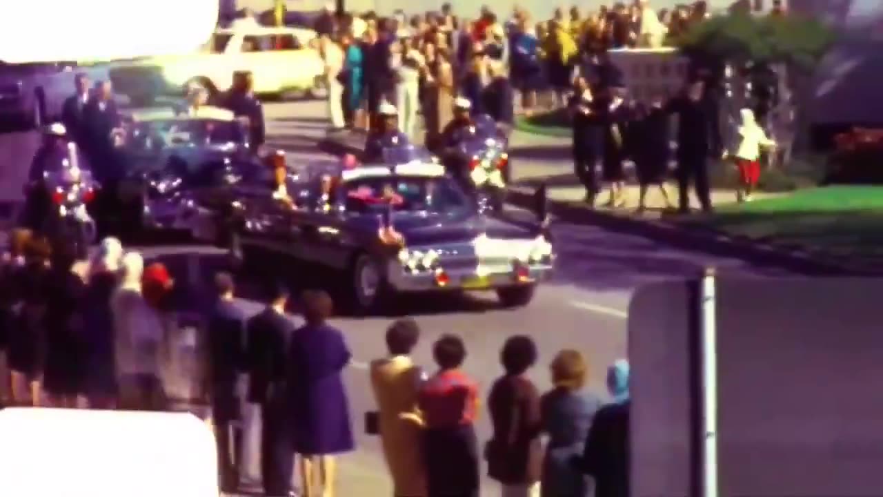 An AI-enhanced version of the Zapruder film